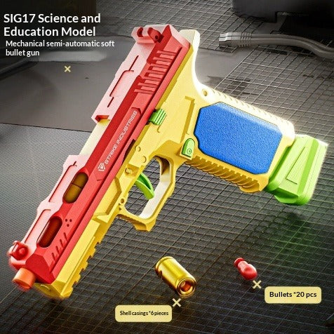 Block Shell Ejecting Toy Gun