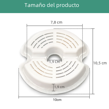 Fuente de Agua para Gatos con Sistema Multifiltro y Acero